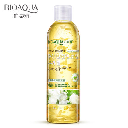 797625 BIOAQUA Гель для душа с лепестками жасмина, 250 мл, 15 штуп