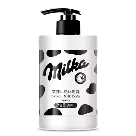 *LAIKOU MILK BODY WASH Молочный гель для душа, 500 мл