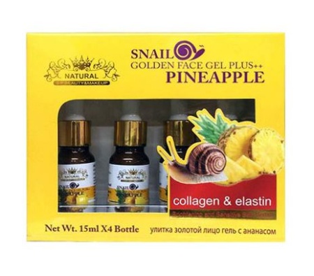 *803151 Natural SP Beauty & Makeup Сыворотка для лица с фильтратом слизи улитки(осветляющая) , 4х15м