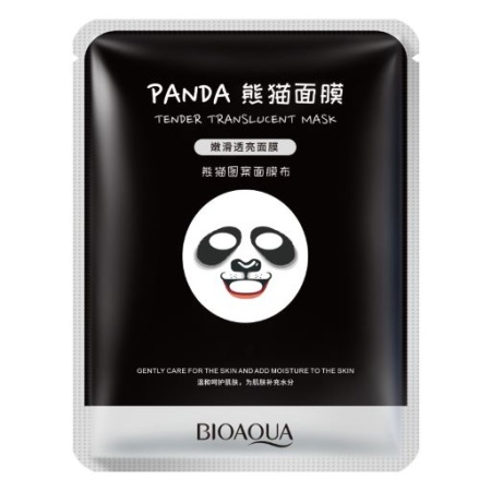 BIOAQUA ANIMAL PANDA Нежная маска-салфетка для лица, 30 г