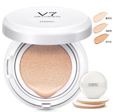 HOREC V7 Air Cushion BB-крем в кушоне (02 Слоновая кость) , 15г
