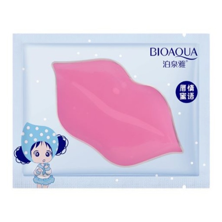 BIOAQUA Маска- патч для губ с коллагеном и экстрактом черники
