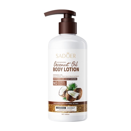 SADOER NOURISHING COCONUT OIL BODY LOTION Лосьон для тела с экстрактом кокоса, 300мл