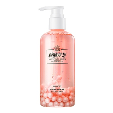 IMAGES Pearl Shower Gel увлажняющий гель для душа с жемчугом и ароматом персика, 300 мл.
