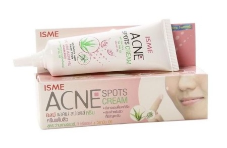 *368002 ISME ACNE spots cream with Aloe Крем от черных точек, 10г