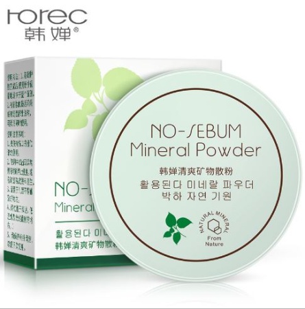 HOREC NO-SEBUM MINERAL POWDER Освежающая минеральная пудра для лица, 5г, 24шт/кор