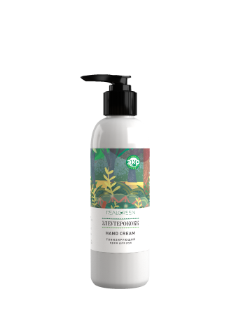 REALGREEN Крем для рук Элеутерококк (тонизирующий), 200 мл