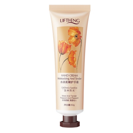 LIFTHENG HAND CREAM California Sunshine Увлажняющий крем для рук с экстрактом Мака, 50гр