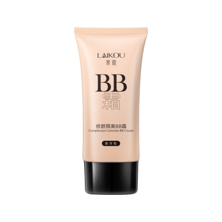 LAIKOU BB Cream Маскирующий крем для лица (Слоновая кость), 50г, 18шт/уп	