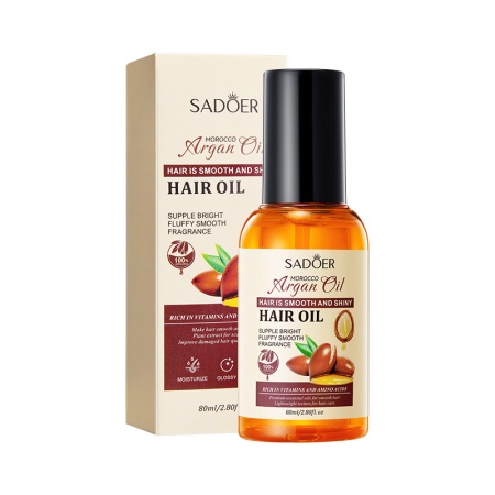 SADOER MOROCCO ARGAN OIL Масло для волос с аргановым маслом, 80мл