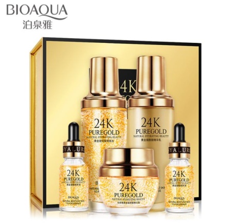 Bioaqua Набор для ухода за лицом 24K PureGold Skin Care