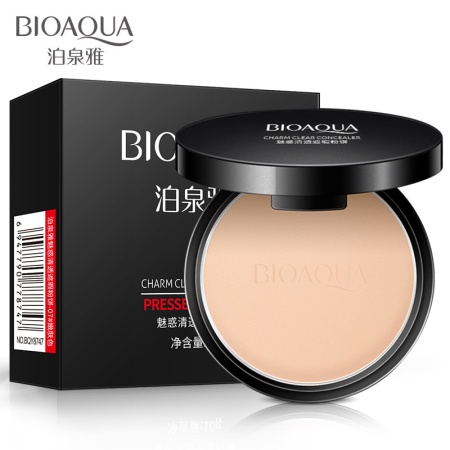 BIOAQUA PRESSED POWDER Пудра для лица (нежный светлый), 10г