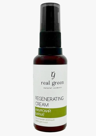REALGREEN Восстанавливающий крем для лица "Амурский бархат", 50 мл