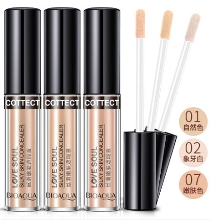 BIOAQUA LOVE SOUL SILKY SKIN CONCEALER консилер (01 натуральный), 3 г, 36 шт/уп