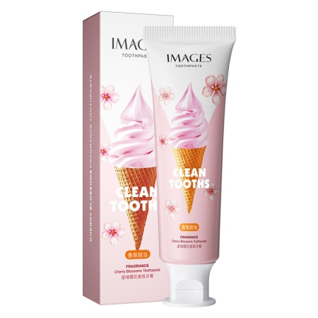 *IMAGES FRAGRANCE Cherry Blossom Toothpaste Зубная паста с сакурой, 100 г