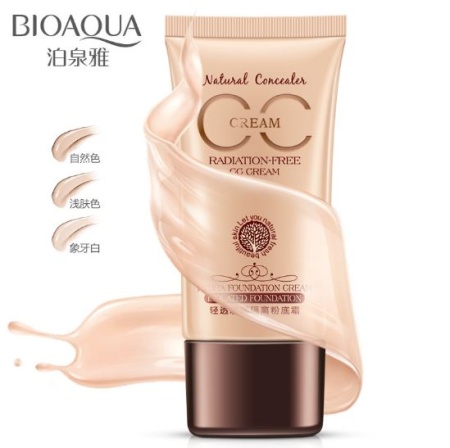 BIOAQUA COLOR CONTROL CREAM  СС крем-основа (натуральный), 40г