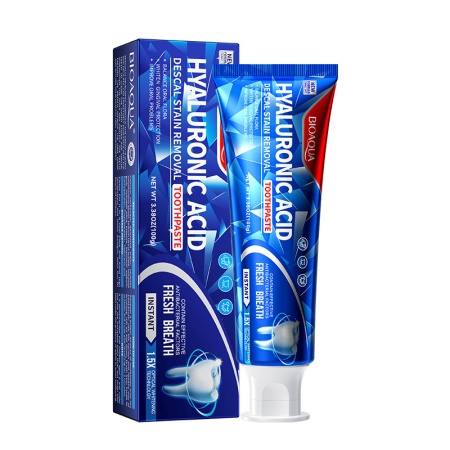 BIOAQUA HYALURONIC ACID TOOTHPASTE зубная паста с гиалуроновой кислотой,100г