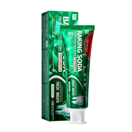 BIOAQUA BAKING SODA TOOTHPASTE зубная паста для здоровых десен, 100г 