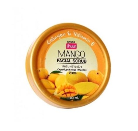 *520938 Banna Mango facial scrub Скраб для лица с манго, 100мл